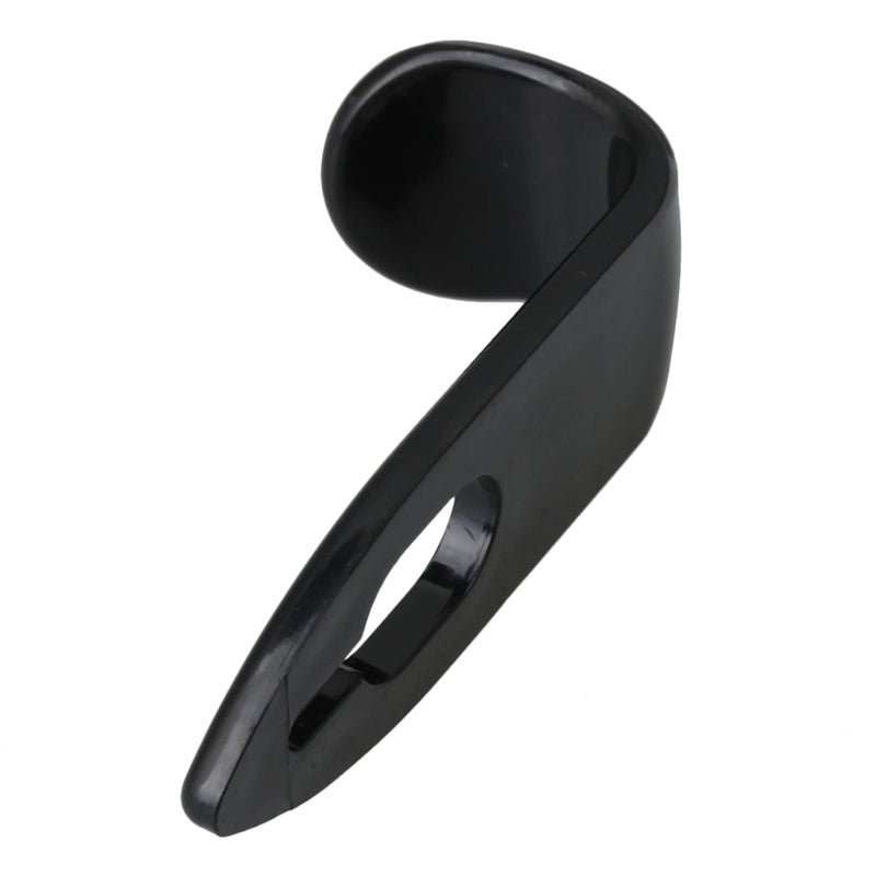 Lovermusic Black Plastic Saxophone Thumb Hook Rest Support with Washer and Screw - Image 3